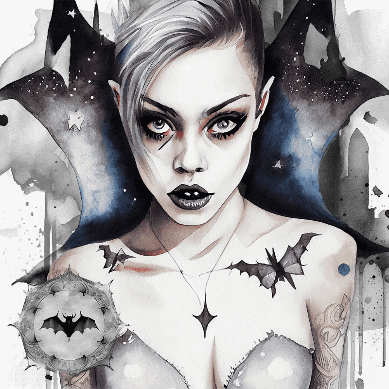 Bat Girl #8 static token preview
