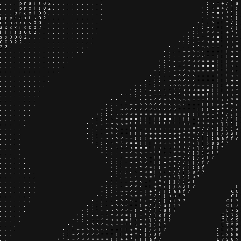 Praxis 002 #13 static token preview