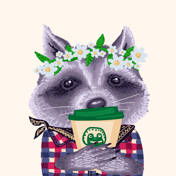 Cool Raccoon Collection #31 static token preview