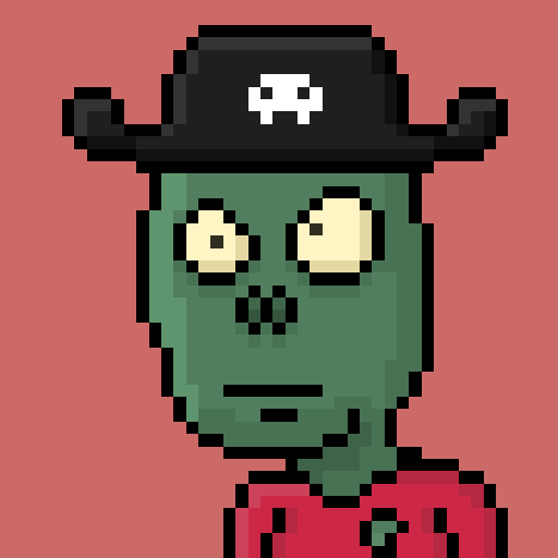 Pixel Zombies #19 static token preview