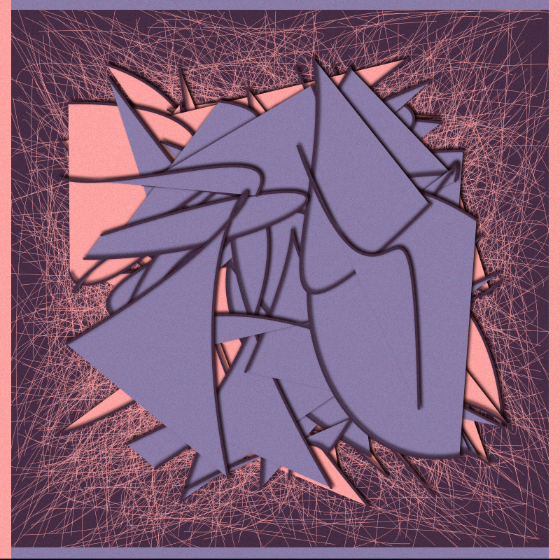 90s Bezier Fun #5 static token preview