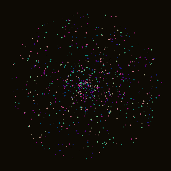 Vivid Galaxies #3 static token preview