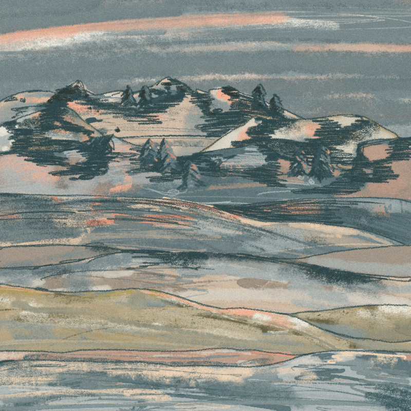 Postcard From The Mountains #20 static token preview