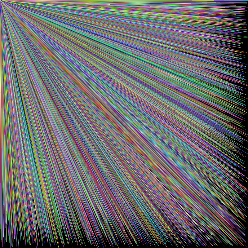 Colorful Lines #10 static token preview