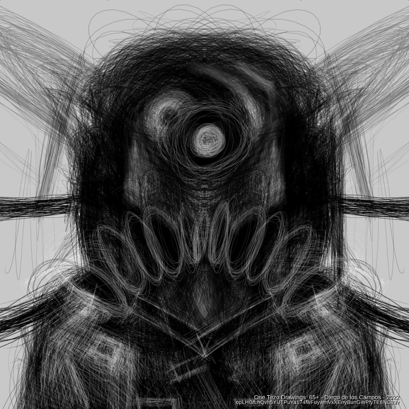 One Tezo Drawings_65+ #12 static token preview