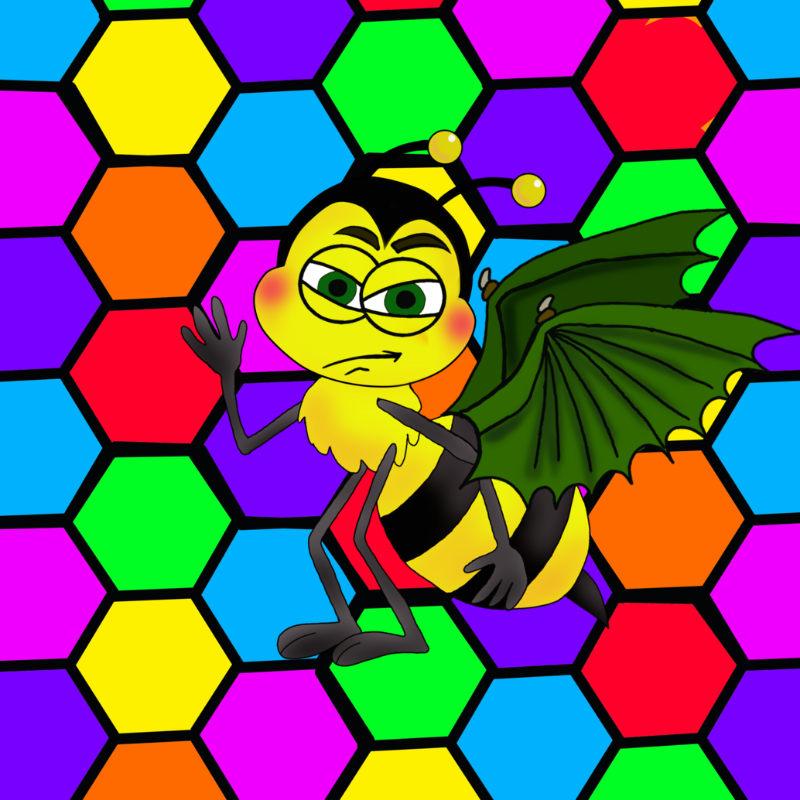 WannaBees #15 static token preview