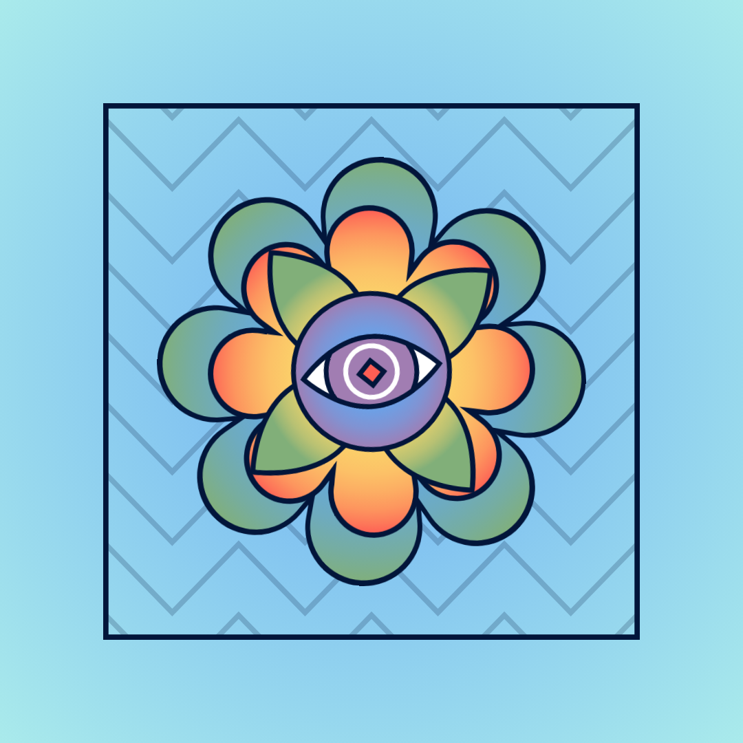 NOWHERE FLOWER #6 static token preview