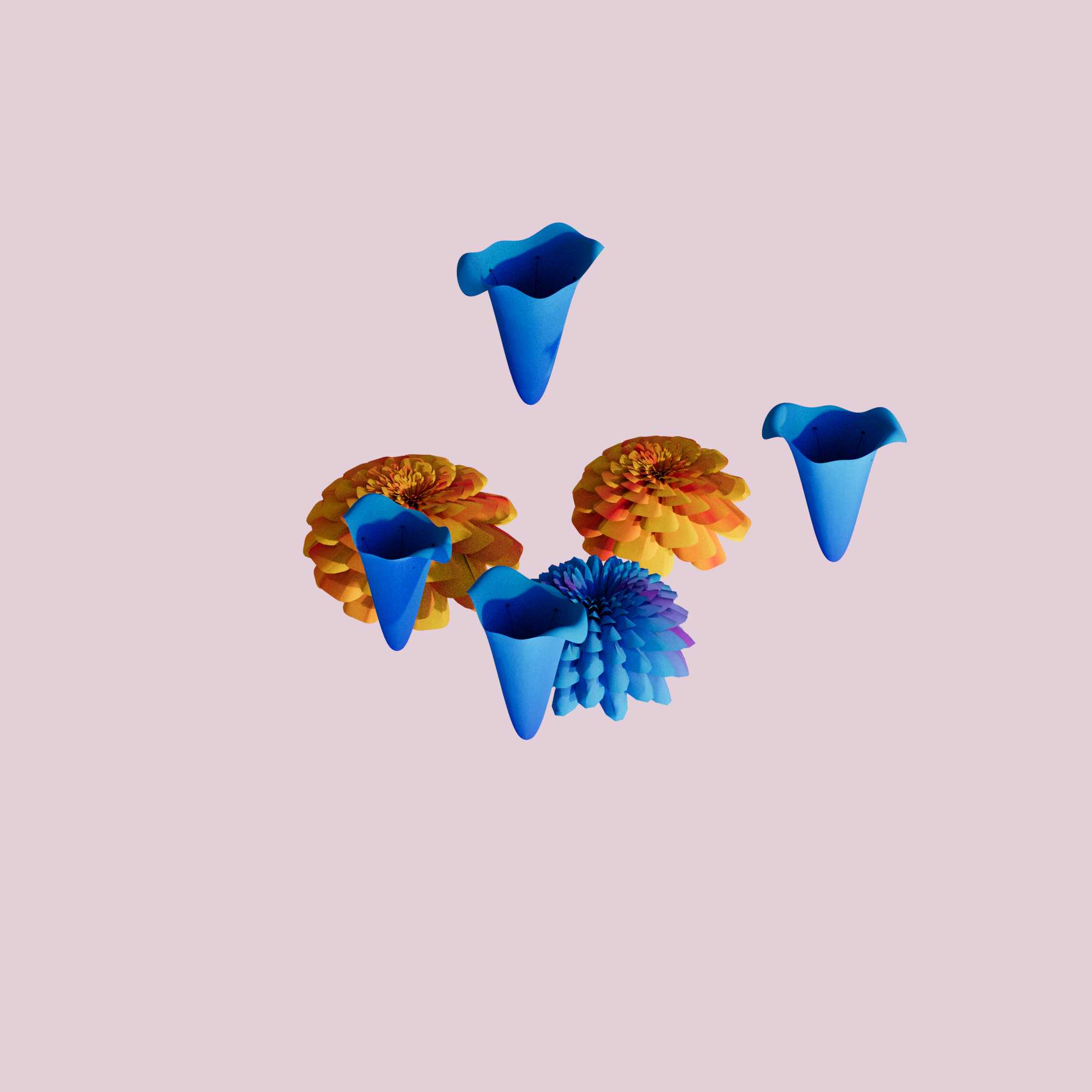 Study of Parametric Flowers #4 static token preview