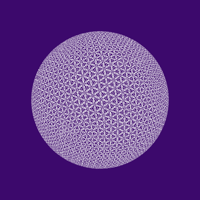 Digital Gothic: Spherical Tessellation #21 static token preview