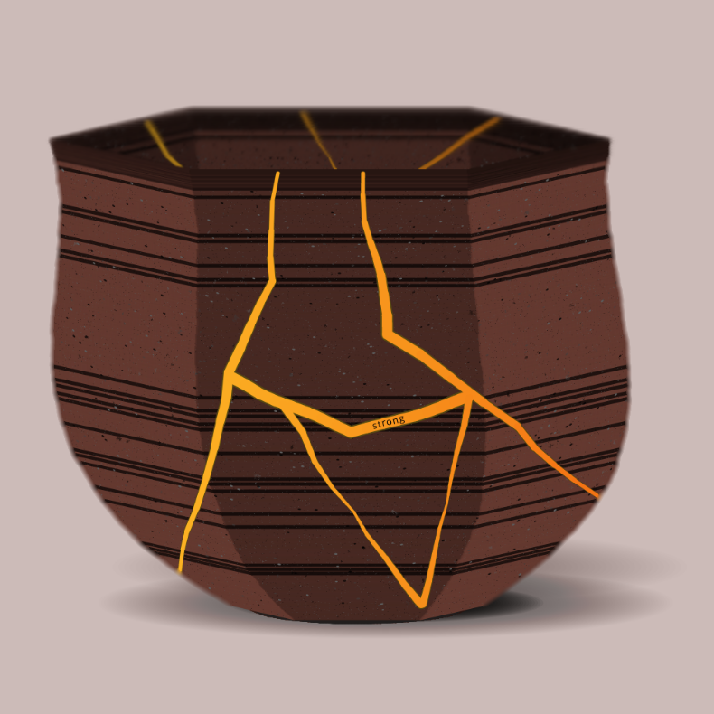 Kintsugi Pottery #6 static token preview