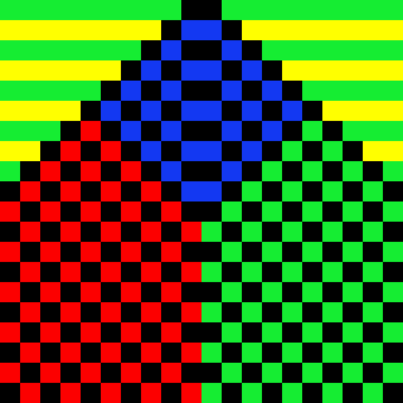 RGB Pixels #8 static token preview