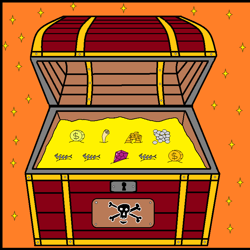Treasure loot box #24 static token preview