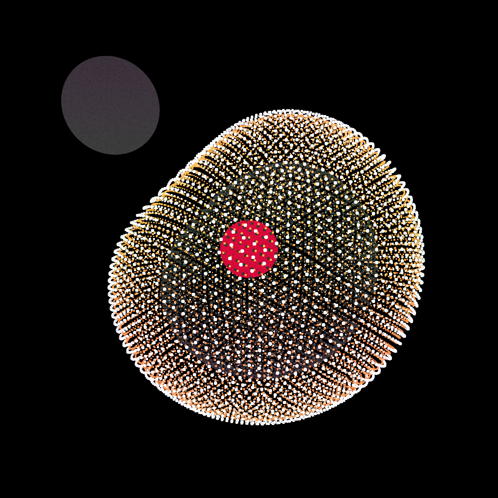 Cometary coma #18 static token preview