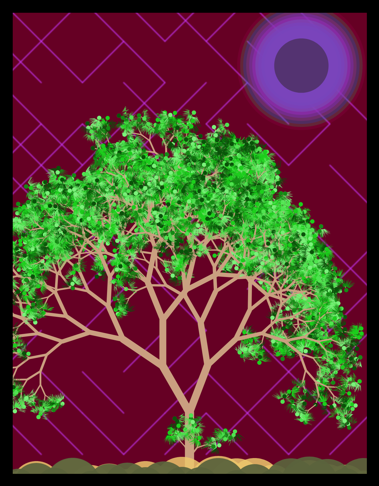 Lonely Tree #22 static token preview