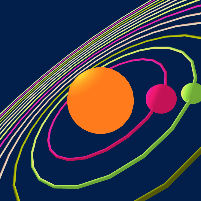 Generative solar system #2 static token preview