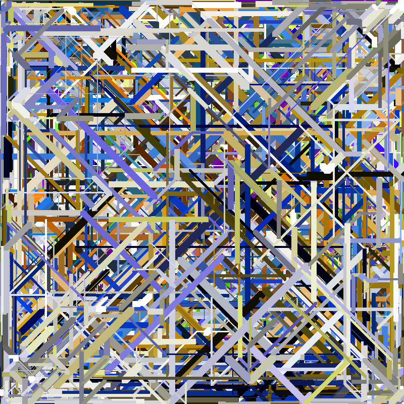 Bifurcations (straight and diagonal lines) #12 static token preview