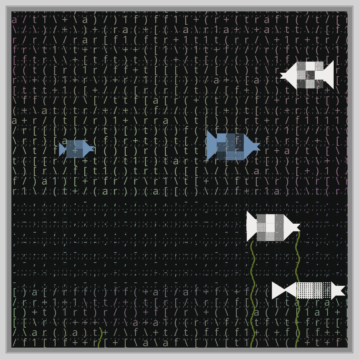 Ascii Quarium #19 static token preview