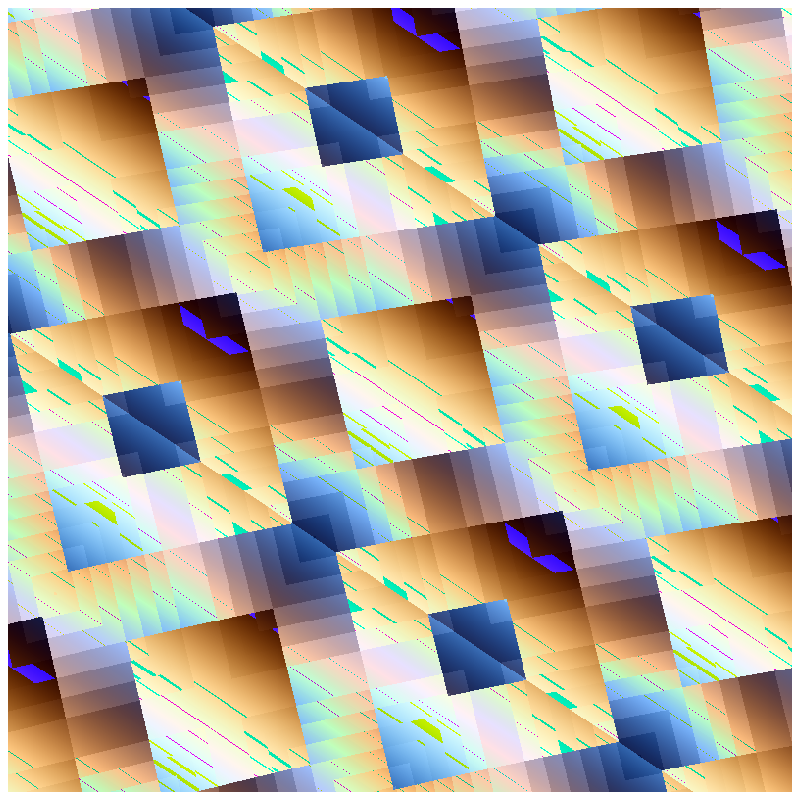 Psychedelic Grid #1 static token preview