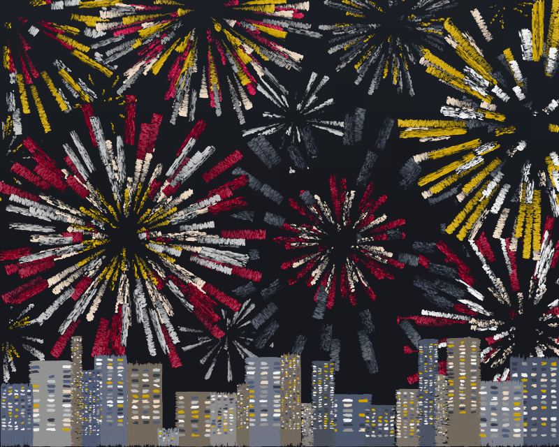 Fireworks #2 static token preview