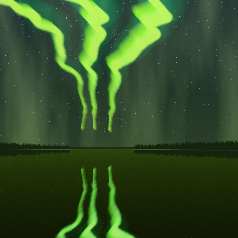 Aurora Borealis #3 static token preview