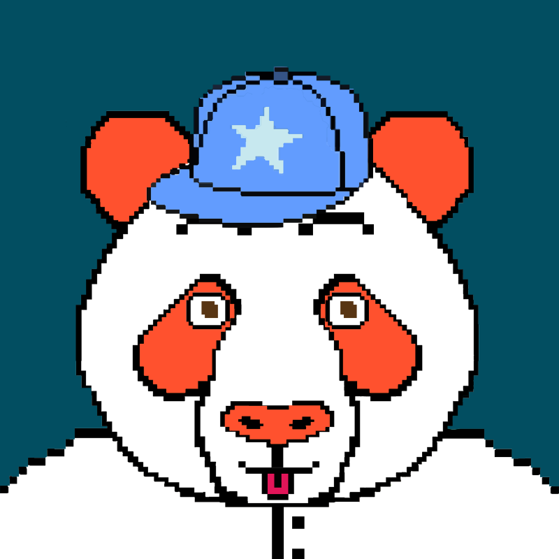 Evolving Pixel Pandas #1 static token preview