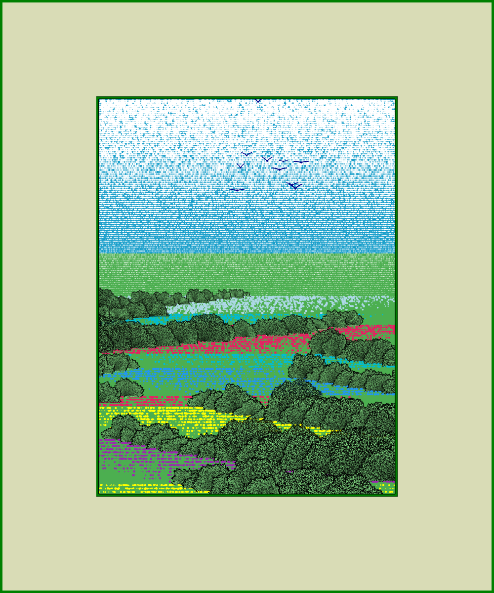 Fields of flowers #17 static token preview