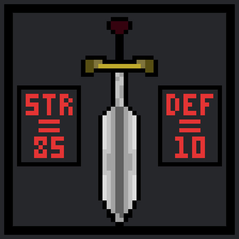 Pixel Weapons - Swords edition #1 static token preview
