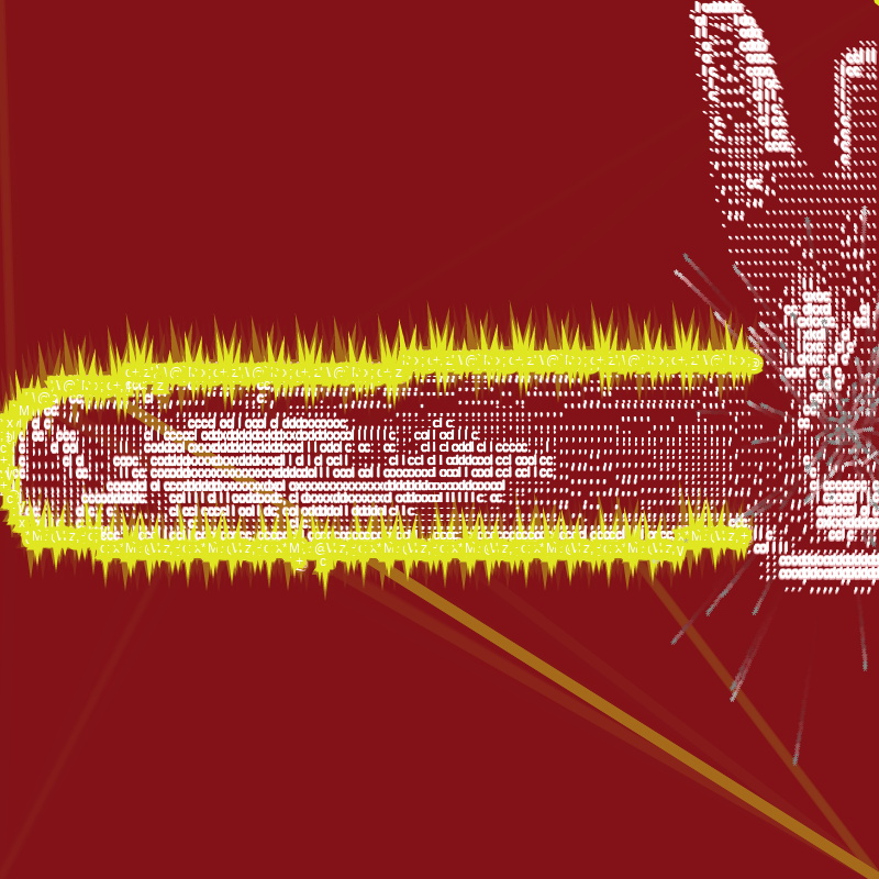 ascii trip saw #15 static token preview