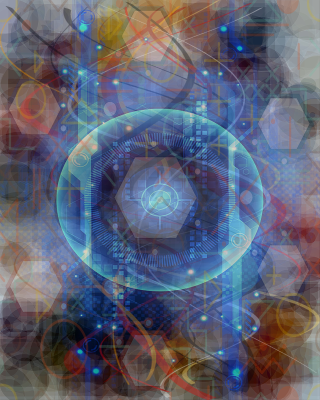 Geometric World #6 static token preview