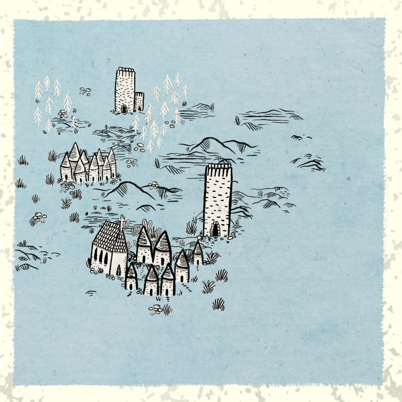 Medieval Village #14 static token preview