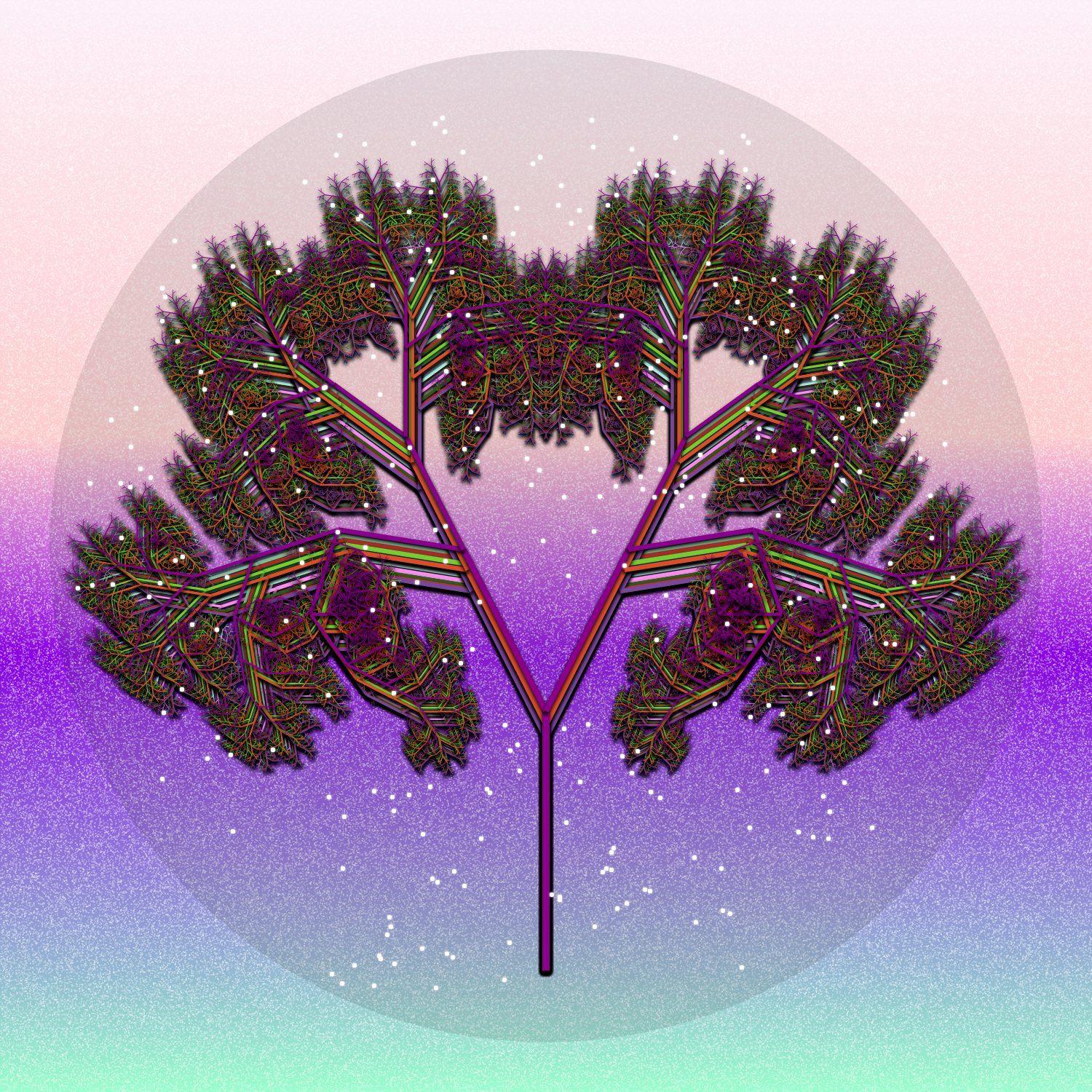Futuristic Trees #17 static token preview