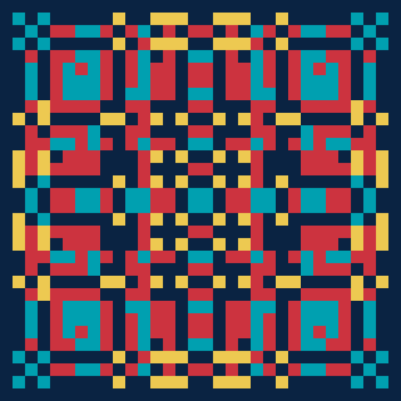 Pixel Mandala #17 static token preview