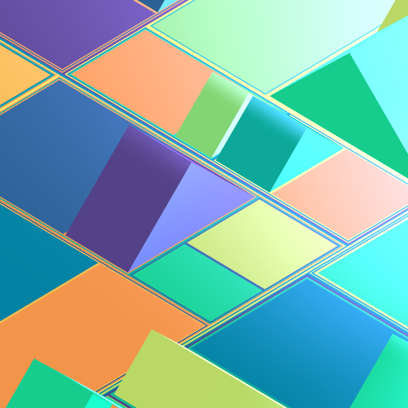 Geometric city #19 static token preview