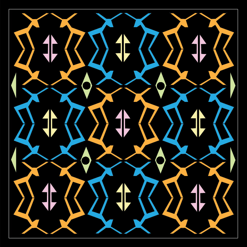 Animal-Geometric Motif #4 static token preview