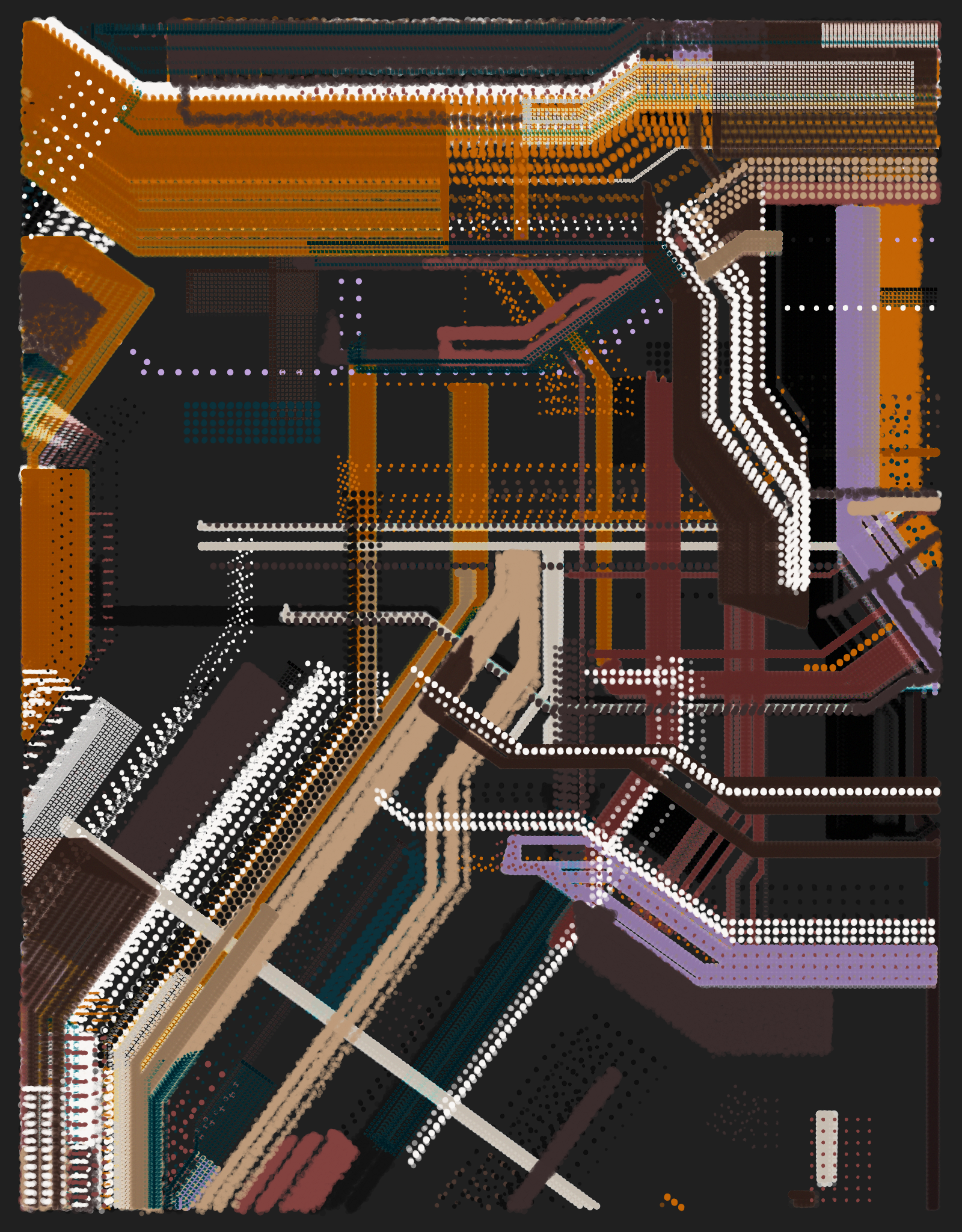 Artistic Circuits #24 static token preview