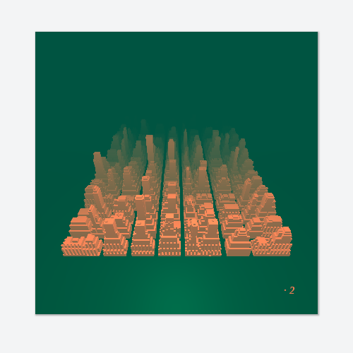 Manhattan 1916 #1 static token preview