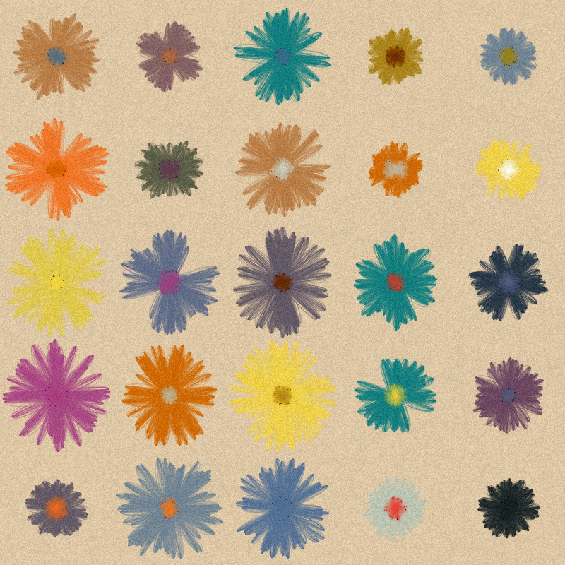 Each day I will buy you flowers #17 static token preview