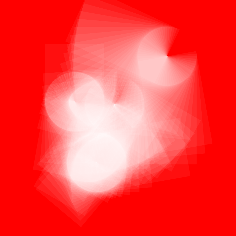 Friendly Fireflies (Red) #15 static token preview