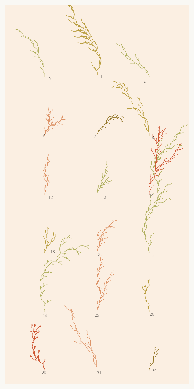 Seaweed Study #12 static token preview
