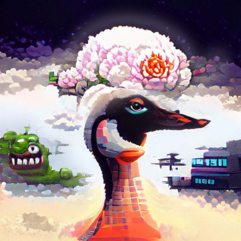 What do geese dream in the shadows #1 static token preview
