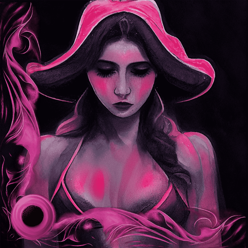 Libra Girl #7 static token preview