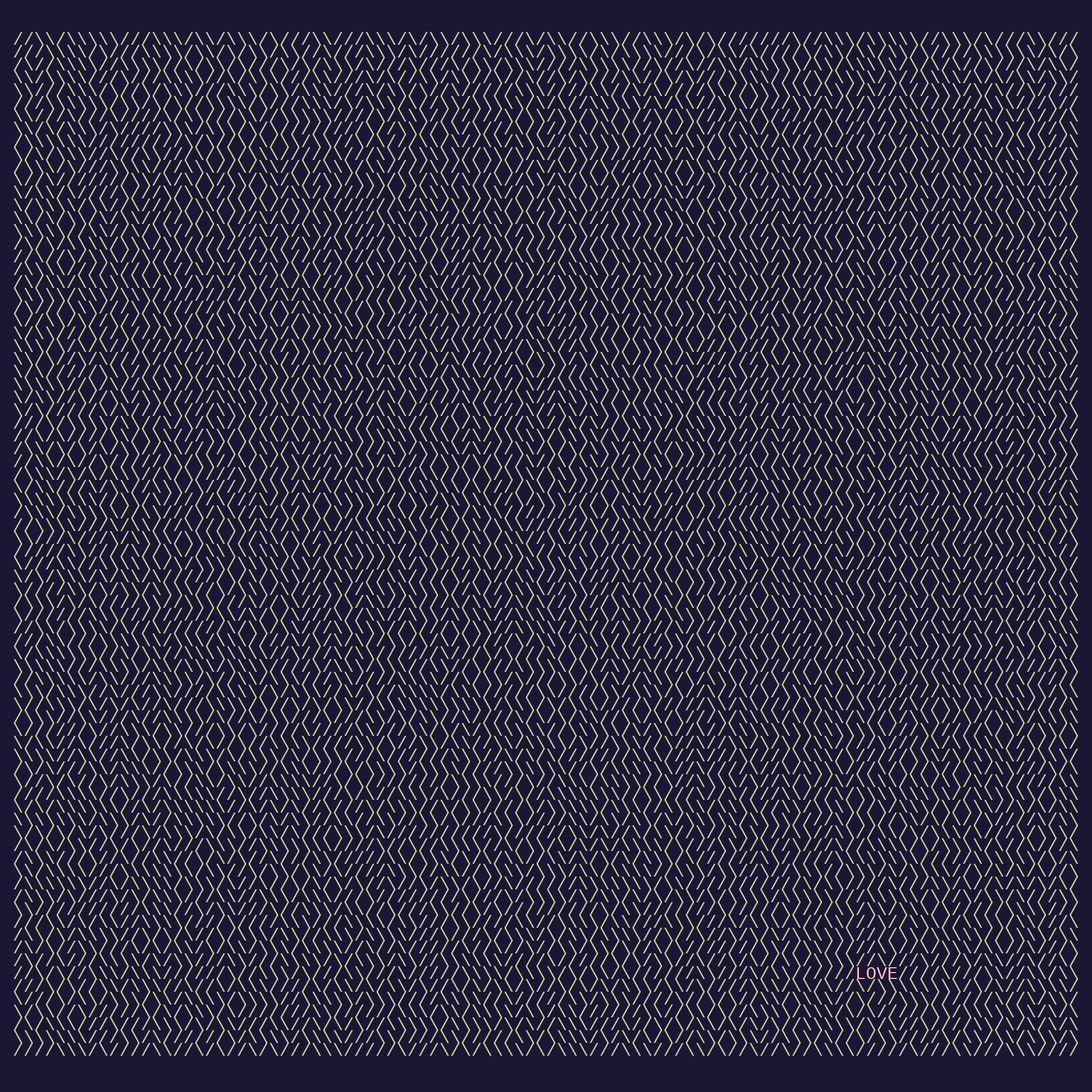 Where is the LOVE #8 static token preview