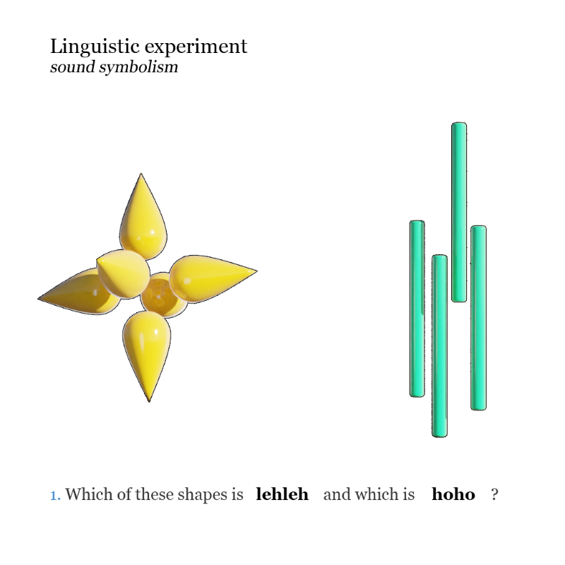 Linguistic Experiment #5 static token preview
