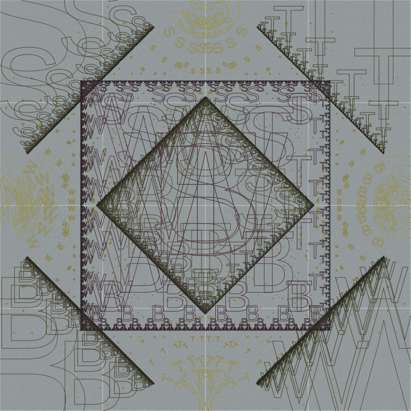 WTBS Logo with Fractals #20 static token preview