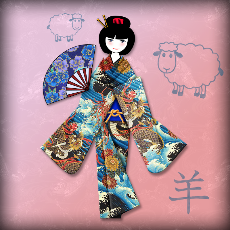 Origami Girls #16 static token preview