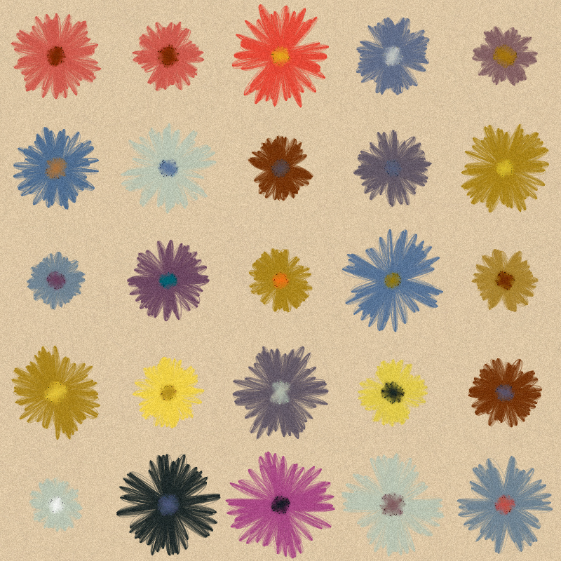 Each day I will buy you flowers #12 static token preview