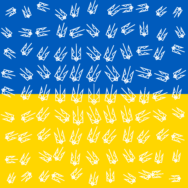 Slava Ukraini #47 static token preview