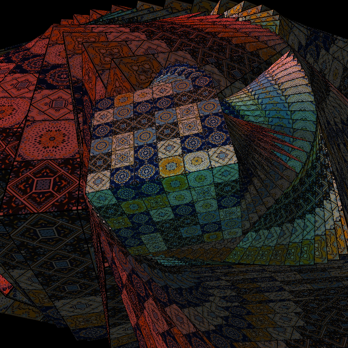 PSYCHEDELIC MOSAIC #17 static token preview