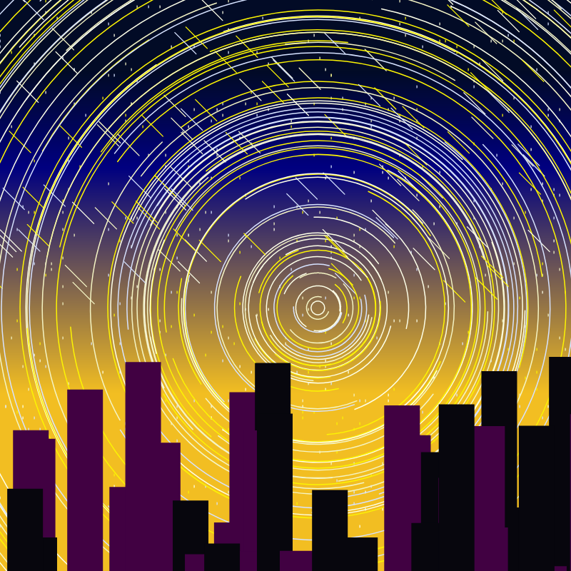Starry sky #8 static token preview