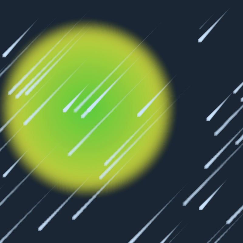 Comets #14 static token preview